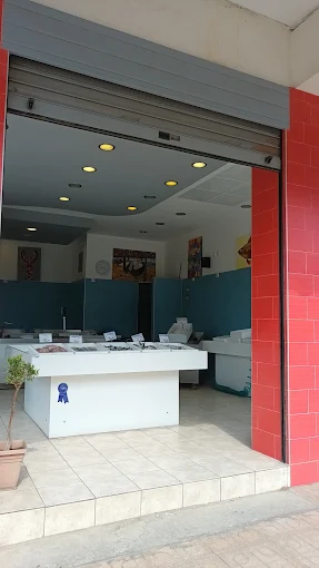 indoors - fish store poseidonas larisa