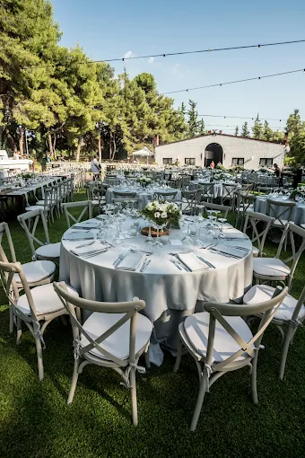 tables and decorations - ktima deda