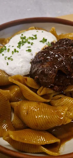 pasta with ragu  - kovaltio restaurant larisa