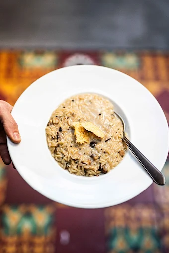 risotto  - akamatra restaurant larisa