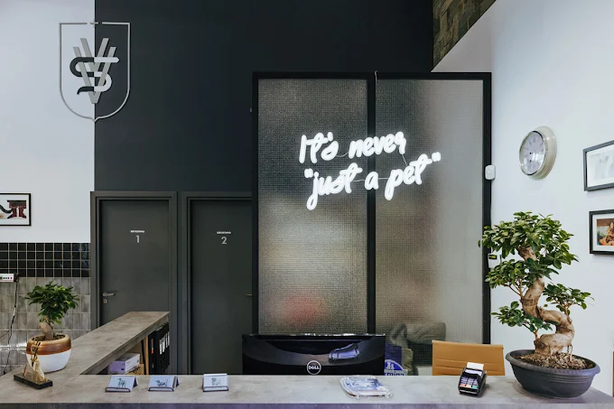 reception - volos pet shop & grooming volos