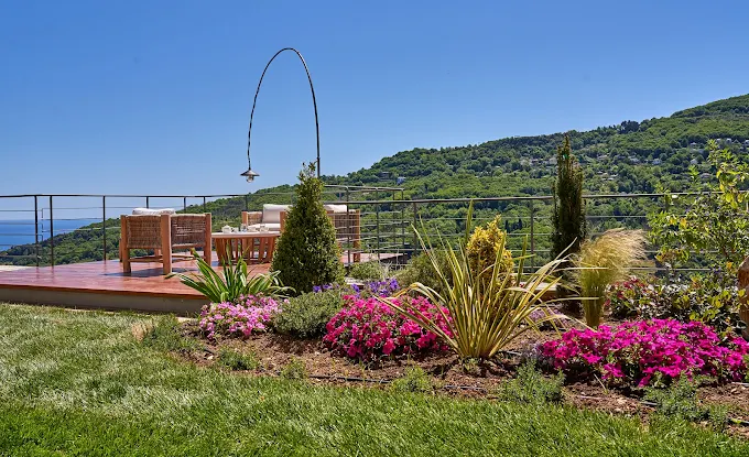 gardens  - sunrise pelion villas garden hills volos