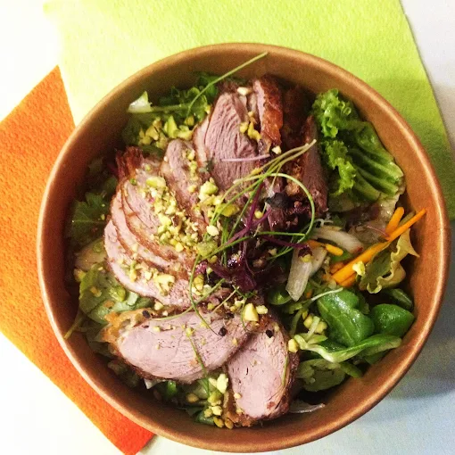 meat bowl  - fat duck asian restaurant volos 