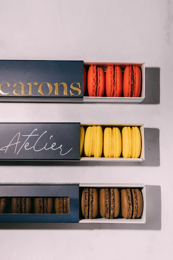 macarons - sugar atelier babis patisserie volos 