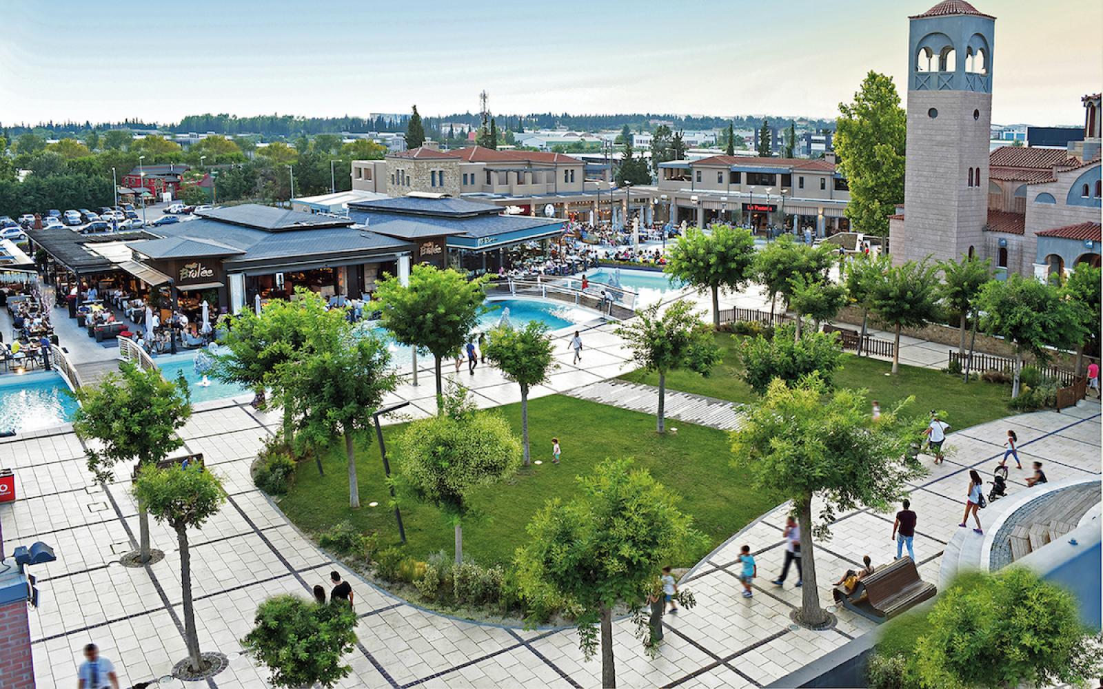 outdoors mall - mediterranean cosmos