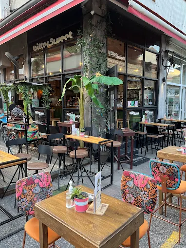 outdoors seating - bittersweet cocktail bar trikala