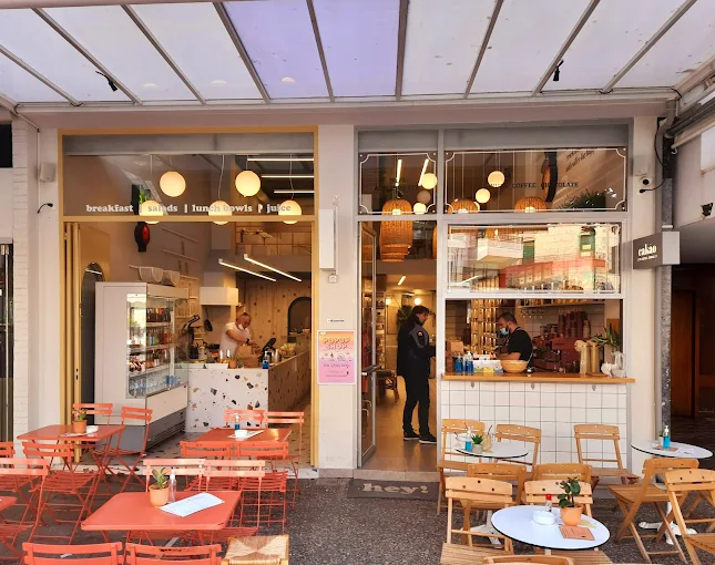 outdoors  - cakao x the new green coffee store trikala 