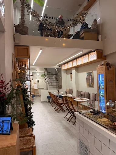 indoors  - cakao x the new green coffee store trikala 