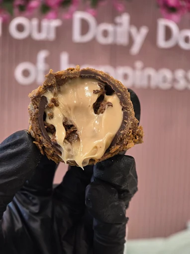 sweet bites with hazelnut - rook's pastry lab karditsa