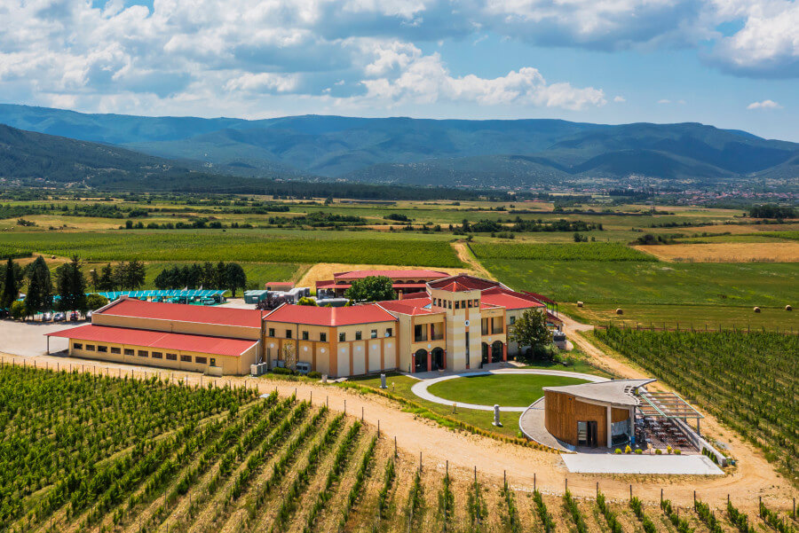 outdoors  - nico lazaridi winery 