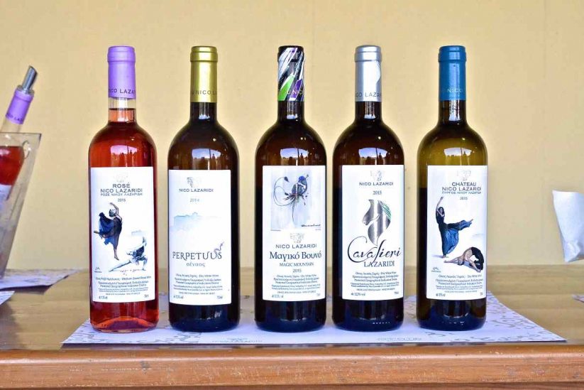 wines  - nico lazaridi winery 