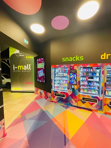 indoors - i-mall micro market vending machines drama