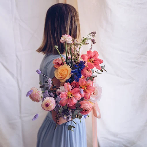 pink flowers - my flowers christina bacharaki alexandroupoli