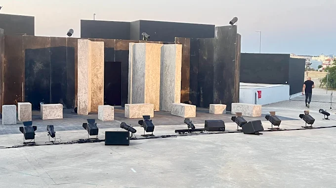 outdoors theatre - theatre altinalmazi alexandroupoli