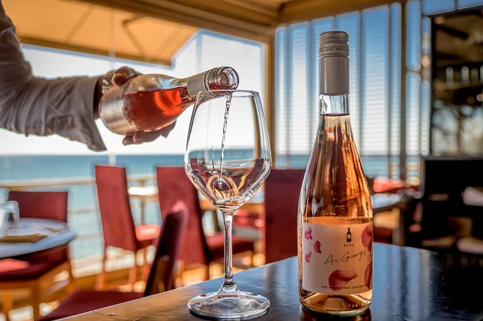 wine with view - ai giorgis restaurant alexandroupoli