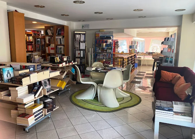 indoors  - dimokriteio book store komotini 