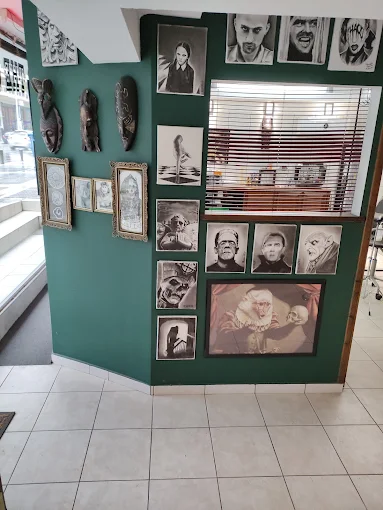 indoors - Under the Gun Tattoo studio