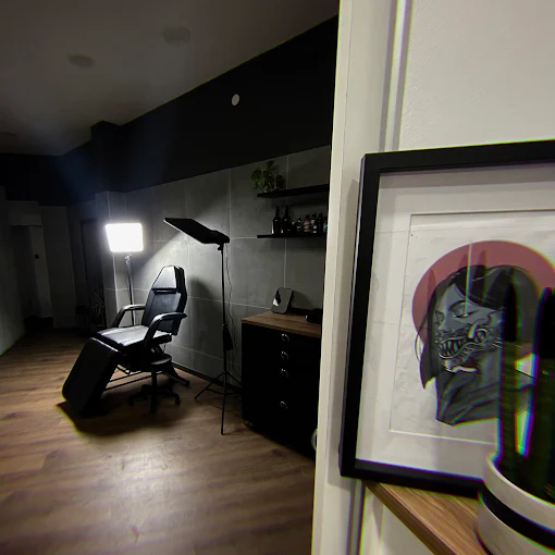 indoors  - bad apple tattoo studio komotini