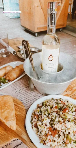 meze with ouzo  - pantopoleio sto roloi komotini