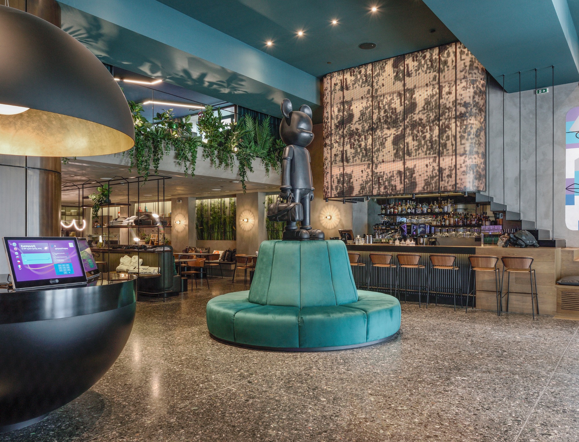 hotel reception- onoma hotel