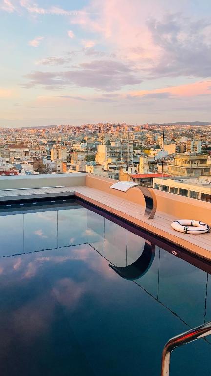 outdoors pool - onoma hotel