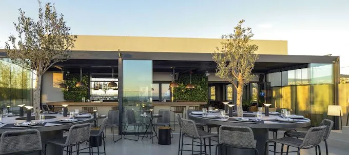 roof restaurant - onoma hotel