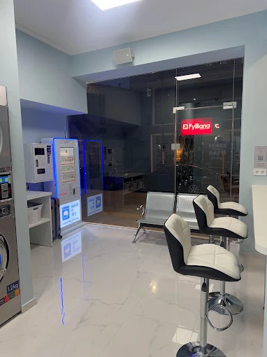 waiting area - wash n dry komotini