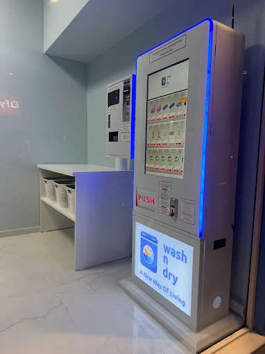 self sevice machine - wash n dry komotini