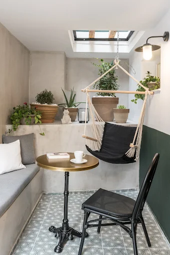 reading area  - the anthemion house hotel kavala