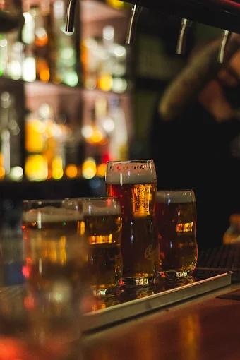 beers - brick wall pub kavala