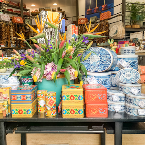 colourful boxes  - pavilion delicatessen kavala