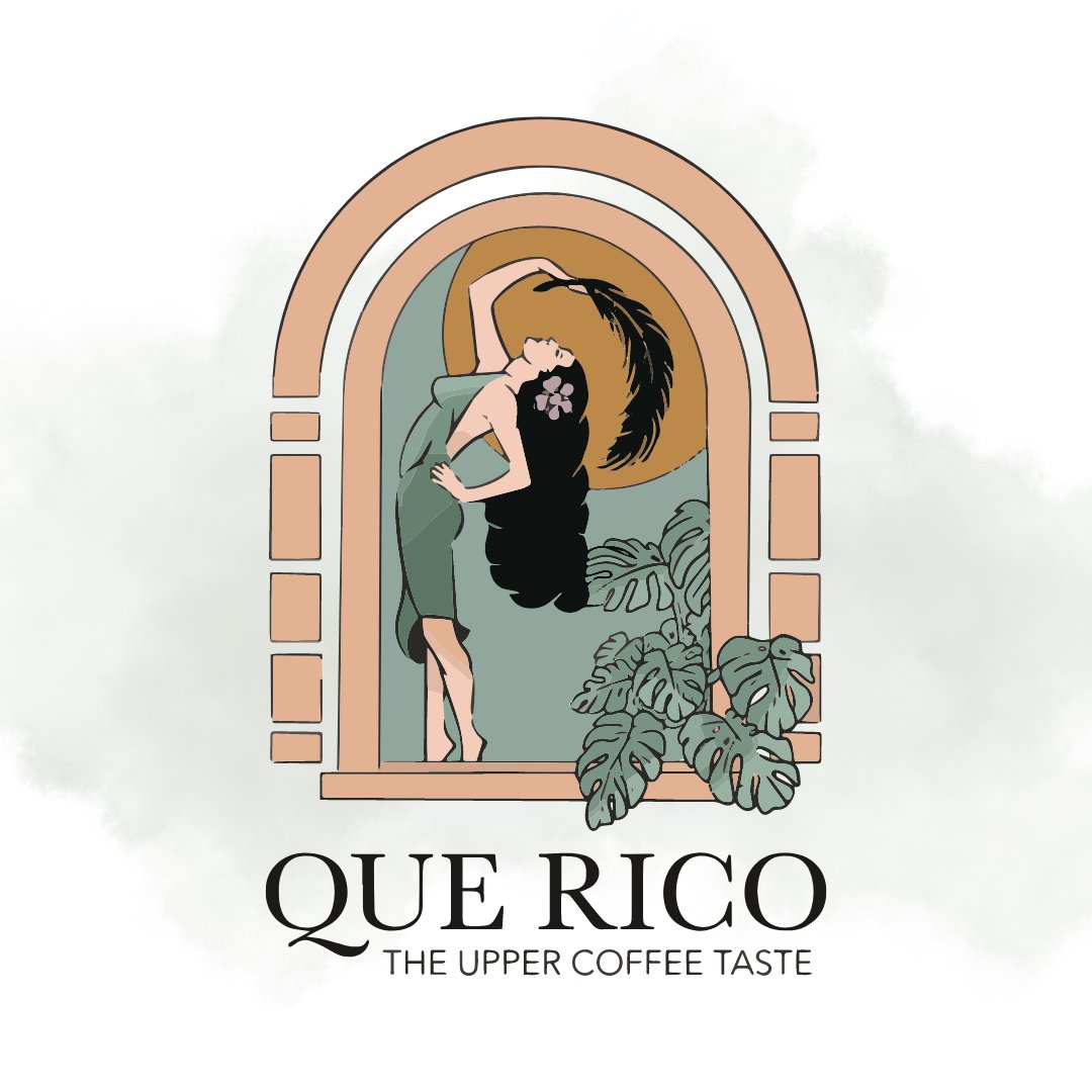 logo - que rico brunch and coffee sore volos